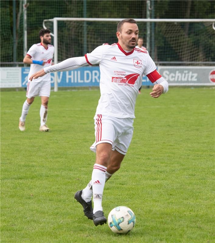 Fußball Hildrizhausen gegen Unterjettingen 9 / 2020 Foto: Schmidt Marco Dogan / ...