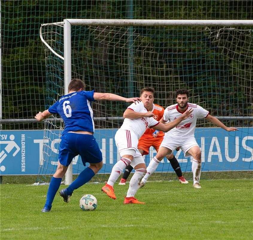 Fußball Hildrizhausen gegen Unterjettingen 9 / 2020 Foto: Schmidt  Nico Kegreiss...