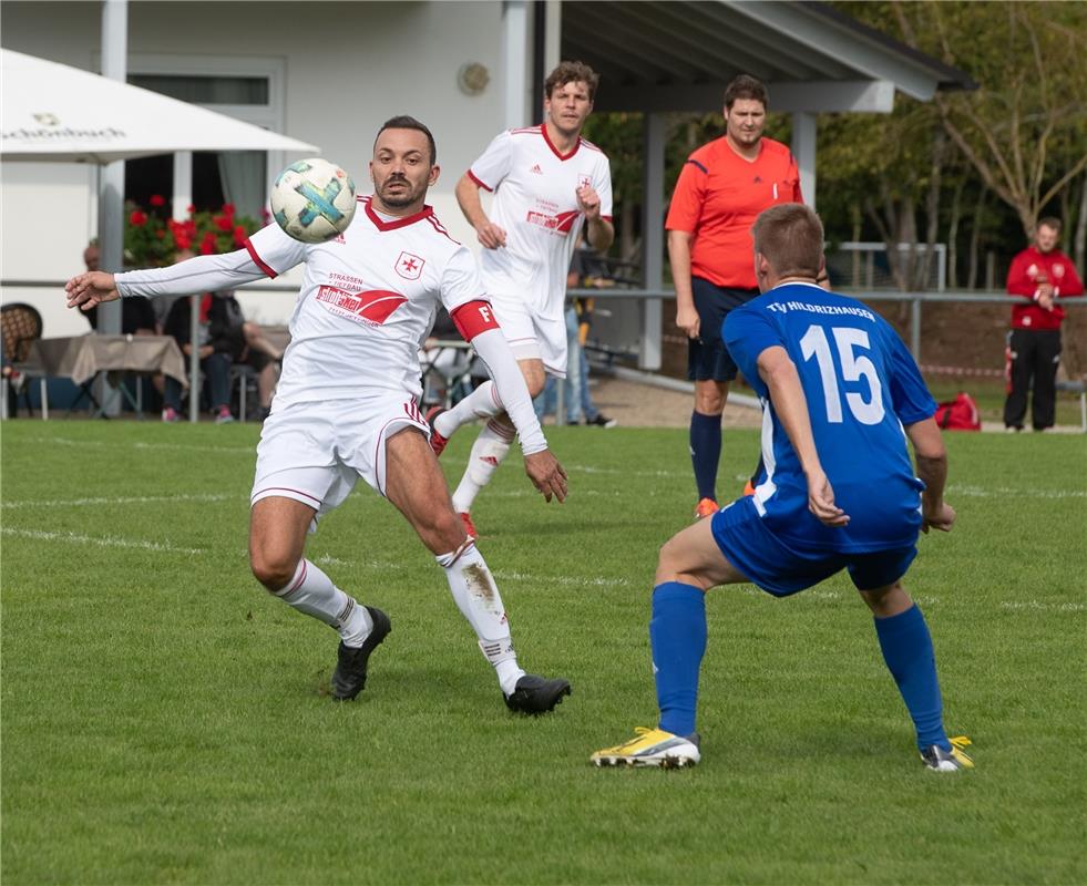 Fußball Hildrizhausen gegen Unterjettingen 9 / 2020 Foto: Schmidt Marco Dogan / ...