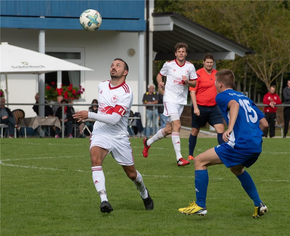 Fußball Hildrizhausen gegen Unterjettingen 9 / 2020 Foto: Schmidt Marco Dogan / ...