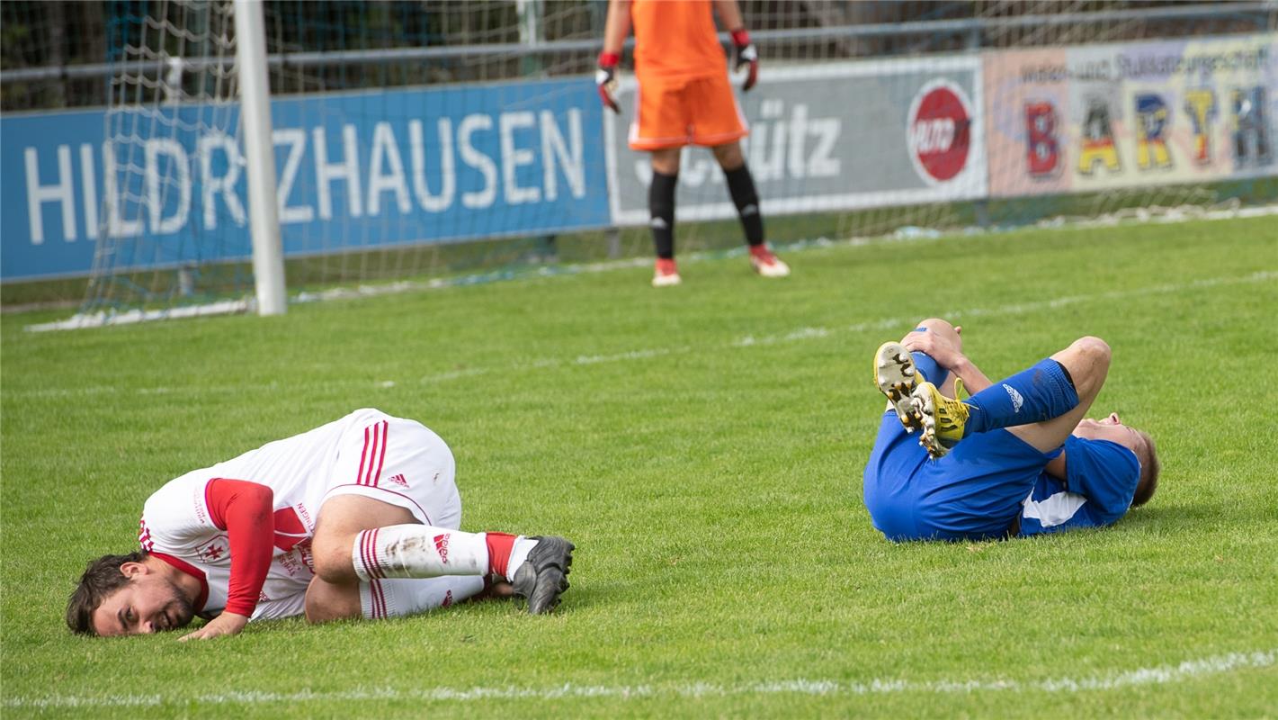 Fußball Hildrizhausen gegen Unterjettingen 9 / 2020 Foto: Schmidt