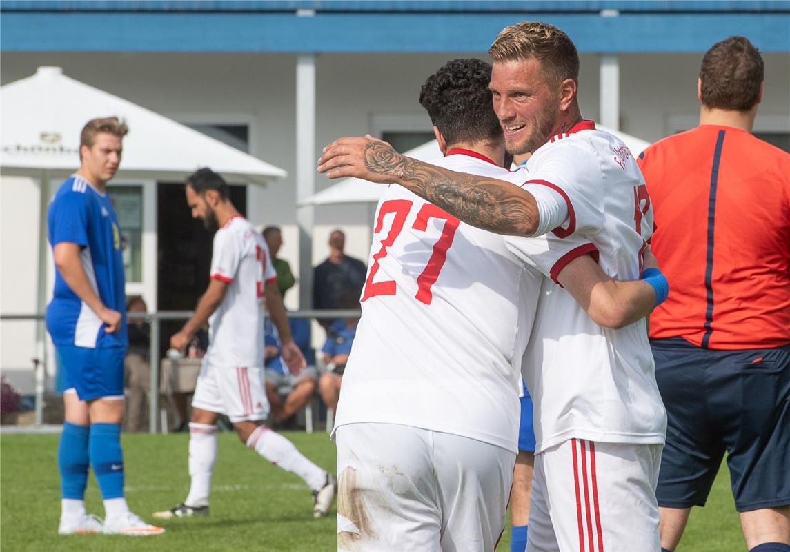 Fußball Hildrizhausen gegen Unterjettingen 9 / 2020 Foto: Schmidt  Sven Keck ( w...