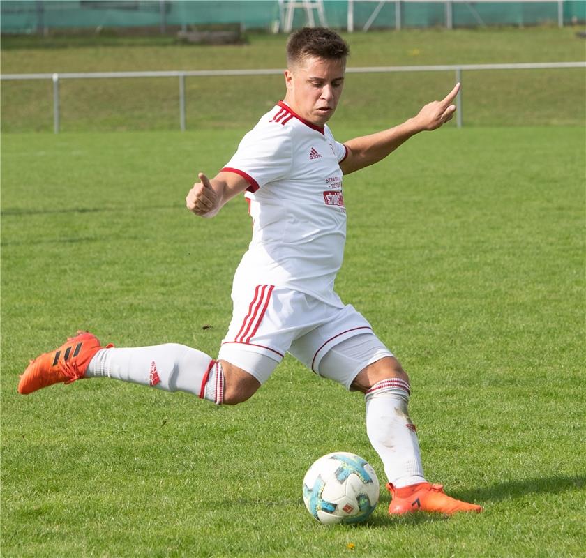 Fußball Hildrizhausen gegen Unterjettingen 9 / 2020 Foto: Schmidt  Nico Kegreiss...