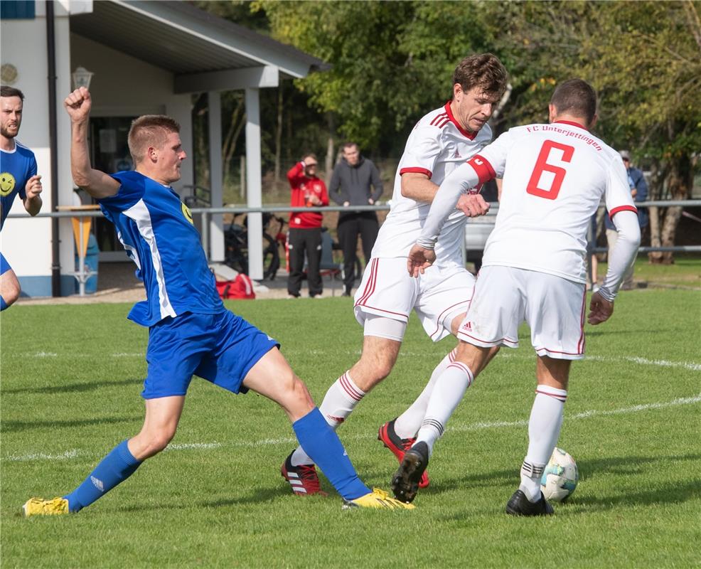 Fußball Hildrizhausen gegen Unterjettingen 9 / 2020 Foto: Schmidt