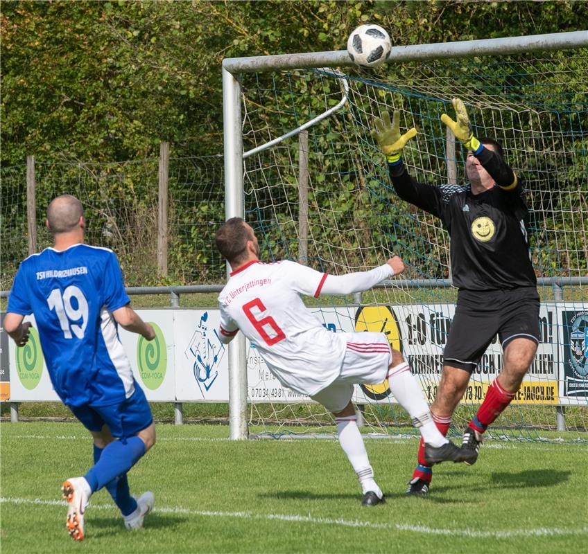 Fußball Hildrizhausen gegen Unterjettingen 9 / 2020 Foto: Schmidt Marco Dogan / ...