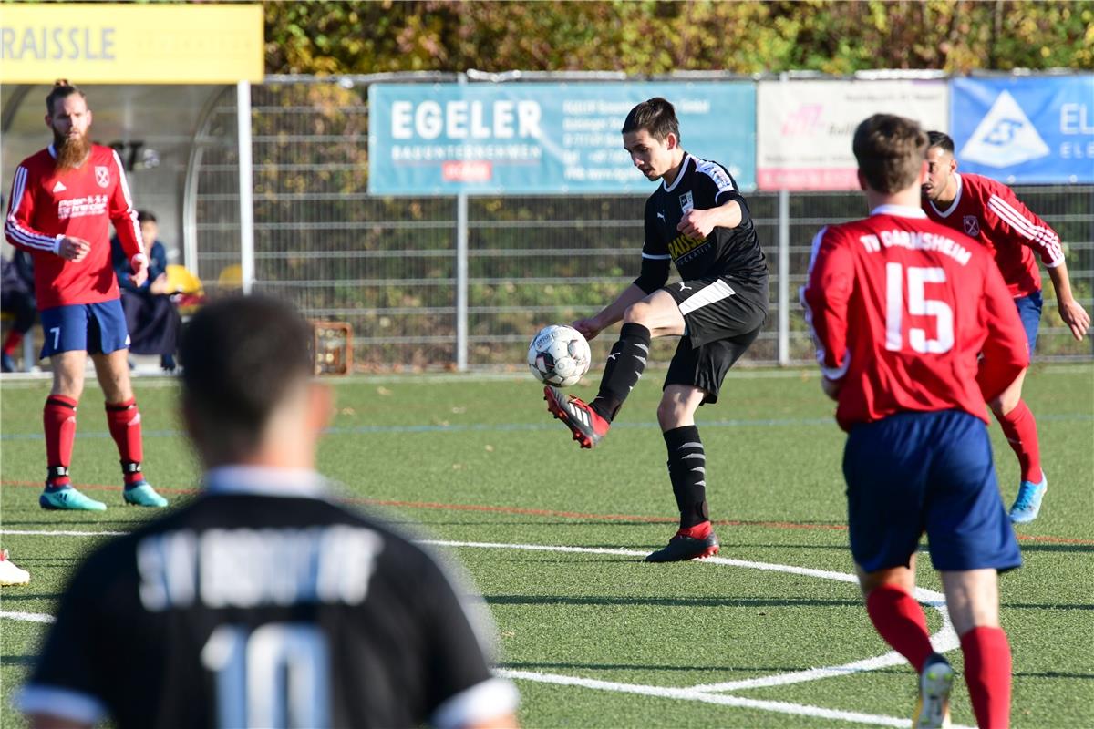 Fußball Kreisliga B5 SV Bondorf II - TV Darmsheim II / Foto: Holom