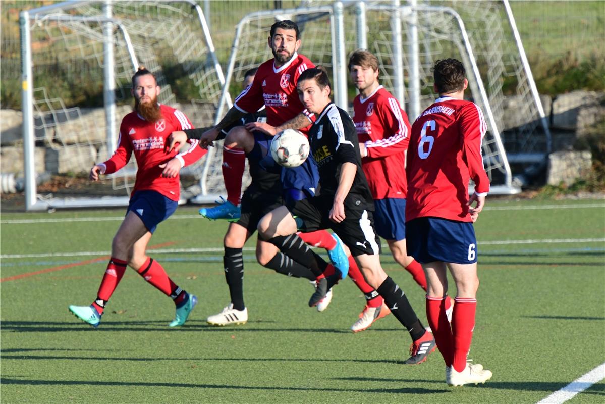 Fußball Kreisliga B5 SV Bondorf II - TV Darmsheim II / am Ball: der Bondorfer Sp...