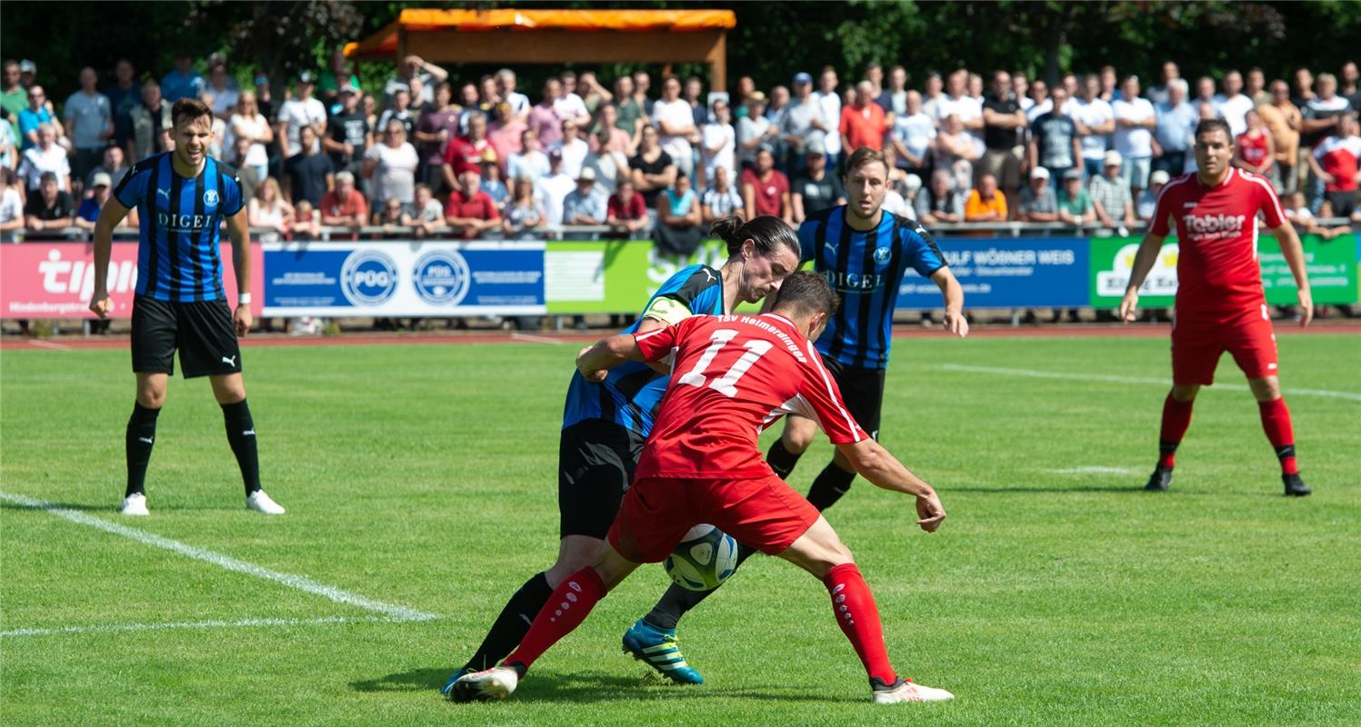 Fußball Relegation in Bondorf - Nagold gegen Heimerdingen  6 / 2019 Foto: Schmid...