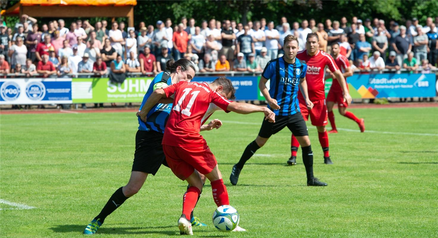 Fußball Relegation in Bondorf - Nagold gegen Heimerdingen  6 / 2019 Foto: Schmid...