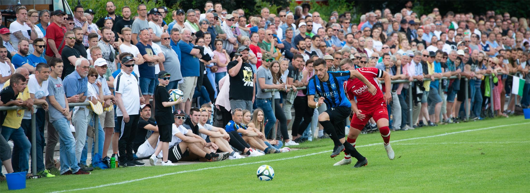 Fußball Relegation in Bondorf - Nagold gegen Heimerdingen  6 / 2019 Foto: Schmid...