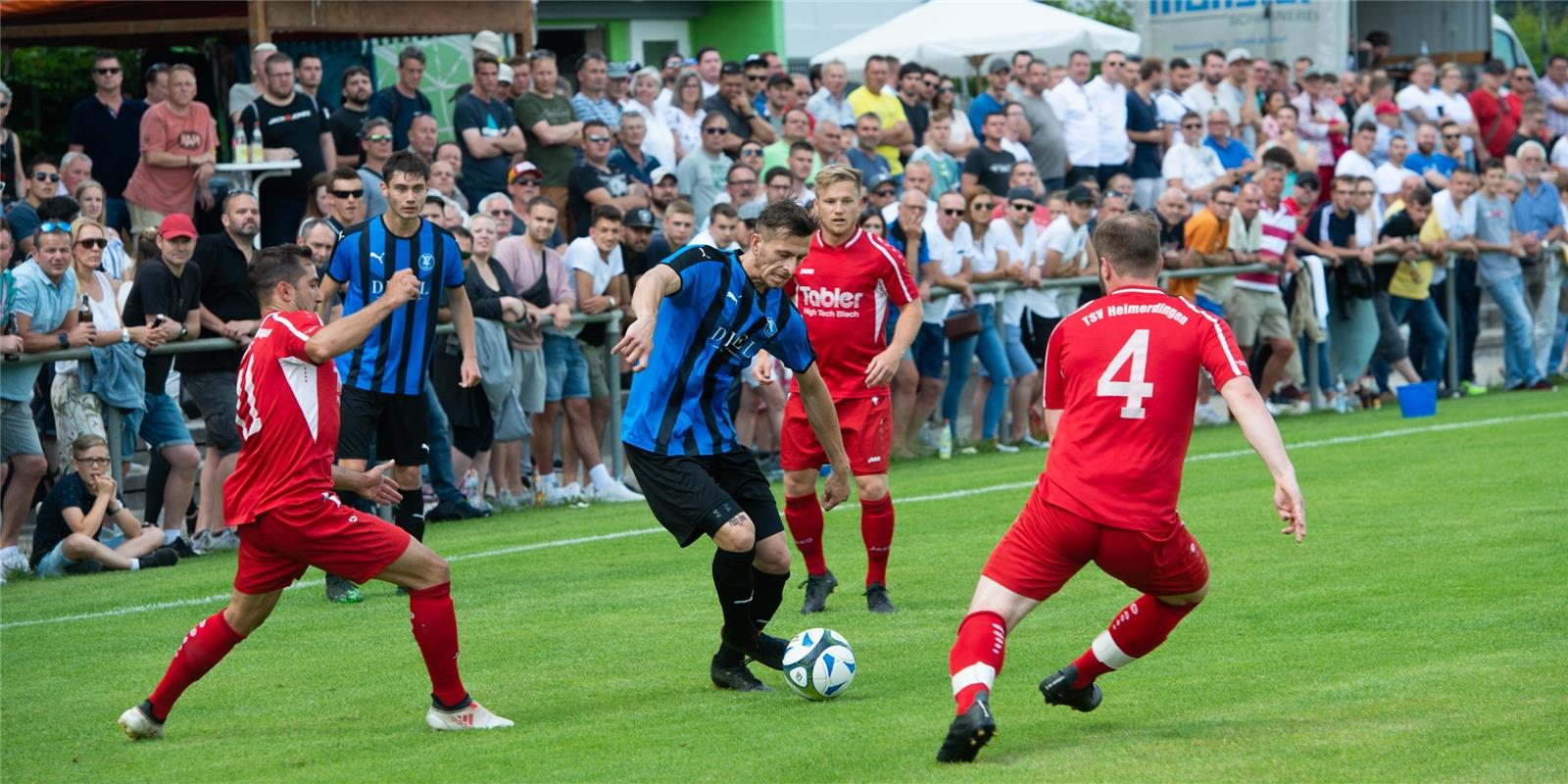 Fußball Relegation in Bondorf - Nagold gegen Heimerdingen  6 / 2019 Foto: Schmid...