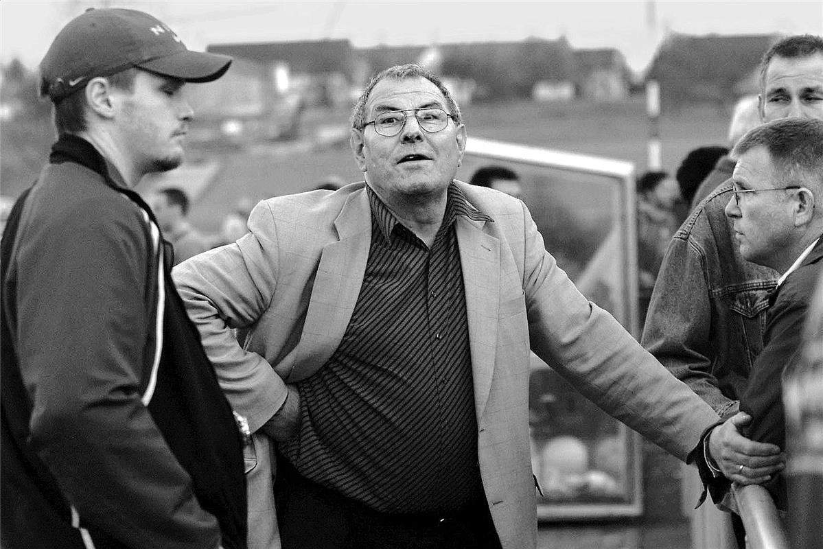 Fußball TSV Hildrizhausen Helmut Hörmann 16.4.03 Bäuerle