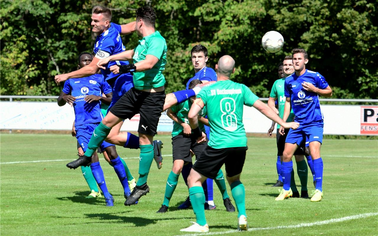 Fußball WFV-Pokal, 1. Runde, SV Deckenpfronn – SC Tuttlingen / Foto: Holom