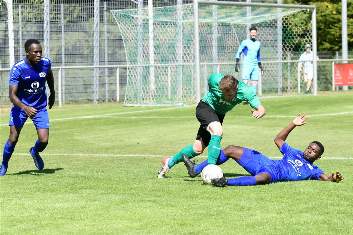 Fußball WFV-Pokal, 1. Runde, SV Deckenpfronn – SC Tuttlingen / Foto: Holom