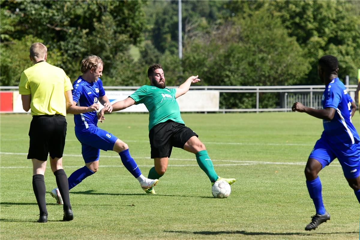 Fußball WFV-Pokal, 1. Runde, SV Deckenpfronn – SC Tuttlingen / Foto: Holom