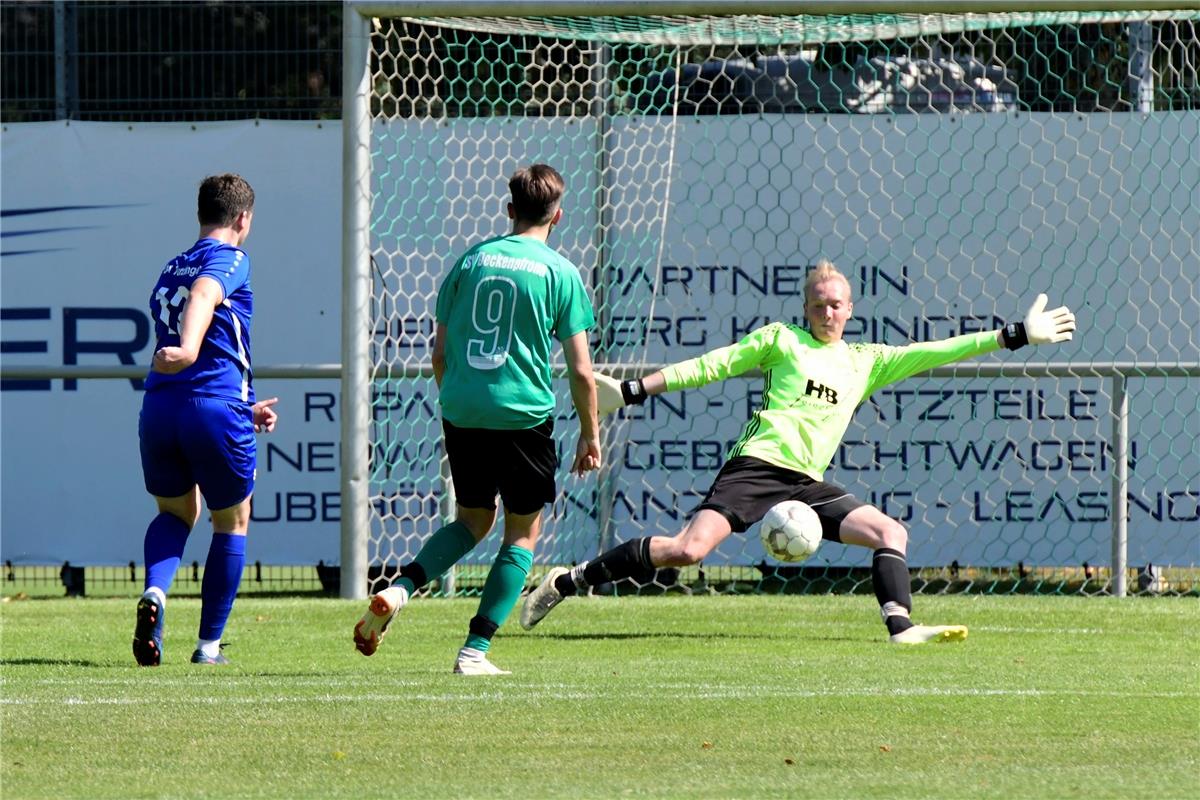 Fußball WFV-Pokal, 1. Runde, SV Deckenpfronn – SC Tuttlingen / Foto: Holom