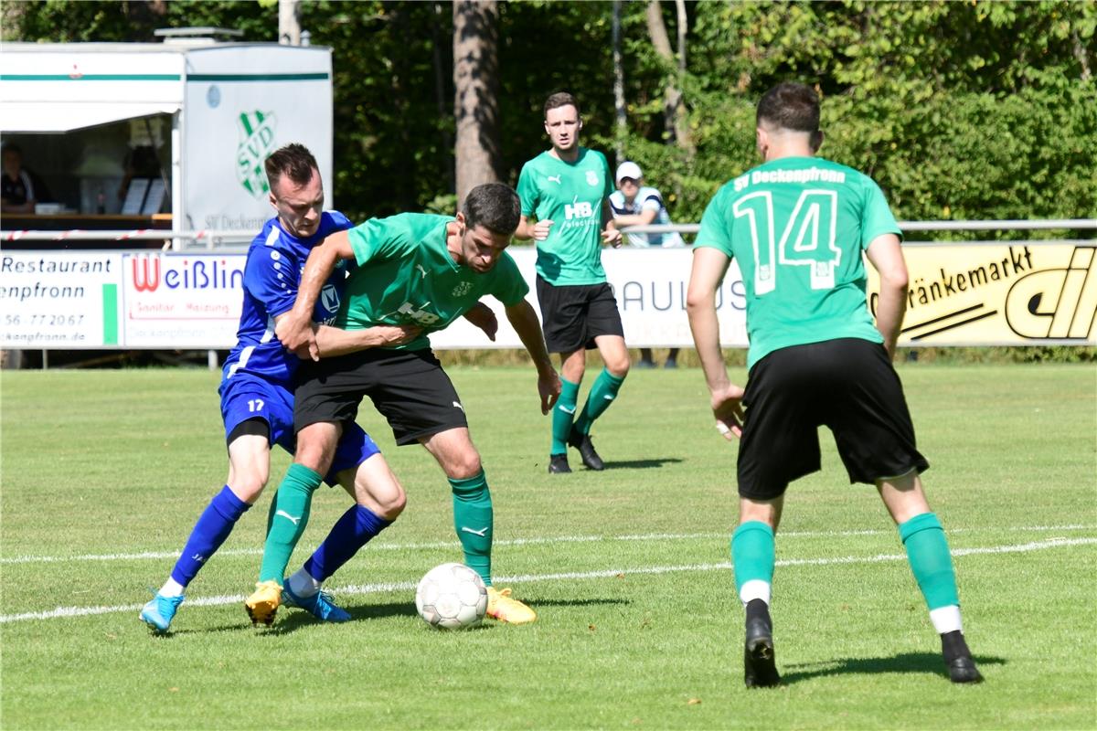 Fußball WFV-Pokal, 1. Runde, SV Deckenpfronn – SC Tuttlingen / Foto: Holom