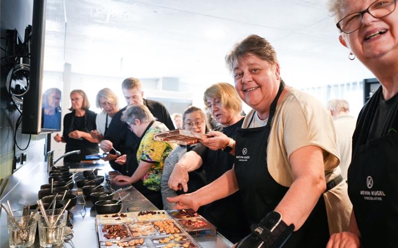 GWW erlebt süßen Tag bei Chocolatier Meister Kevin Kugel