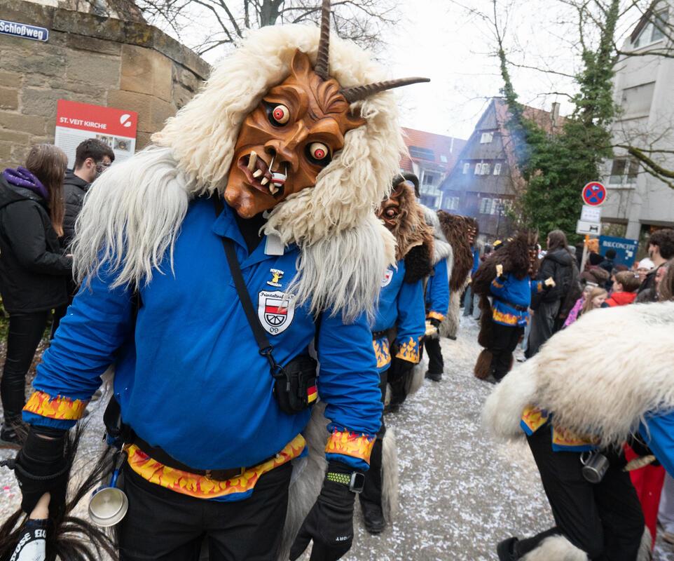 Gärtringen, Ortsmitte, Fasnetsumzug, GB-Foto: Vecsey