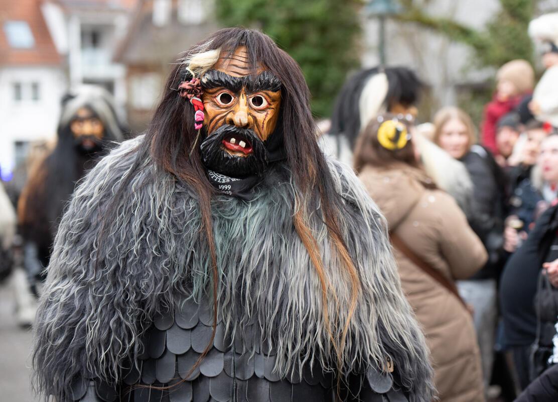 Gärtringen, Ortsmitte, Fasnetsumzug, GB-Foto: Vecsey