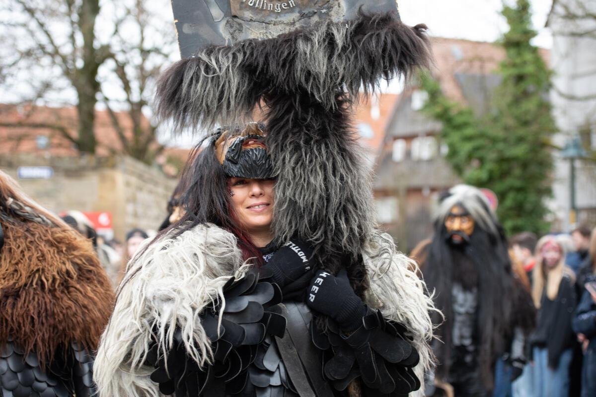 Gärtringen, Ortsmitte, Fasnetsumzug, GB-Foto: Vecsey