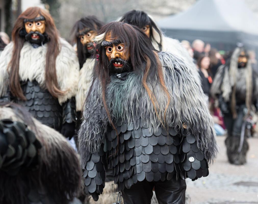 Gärtringen, Ortsmitte, Fasnetsumzug, GB-Foto: Vecsey