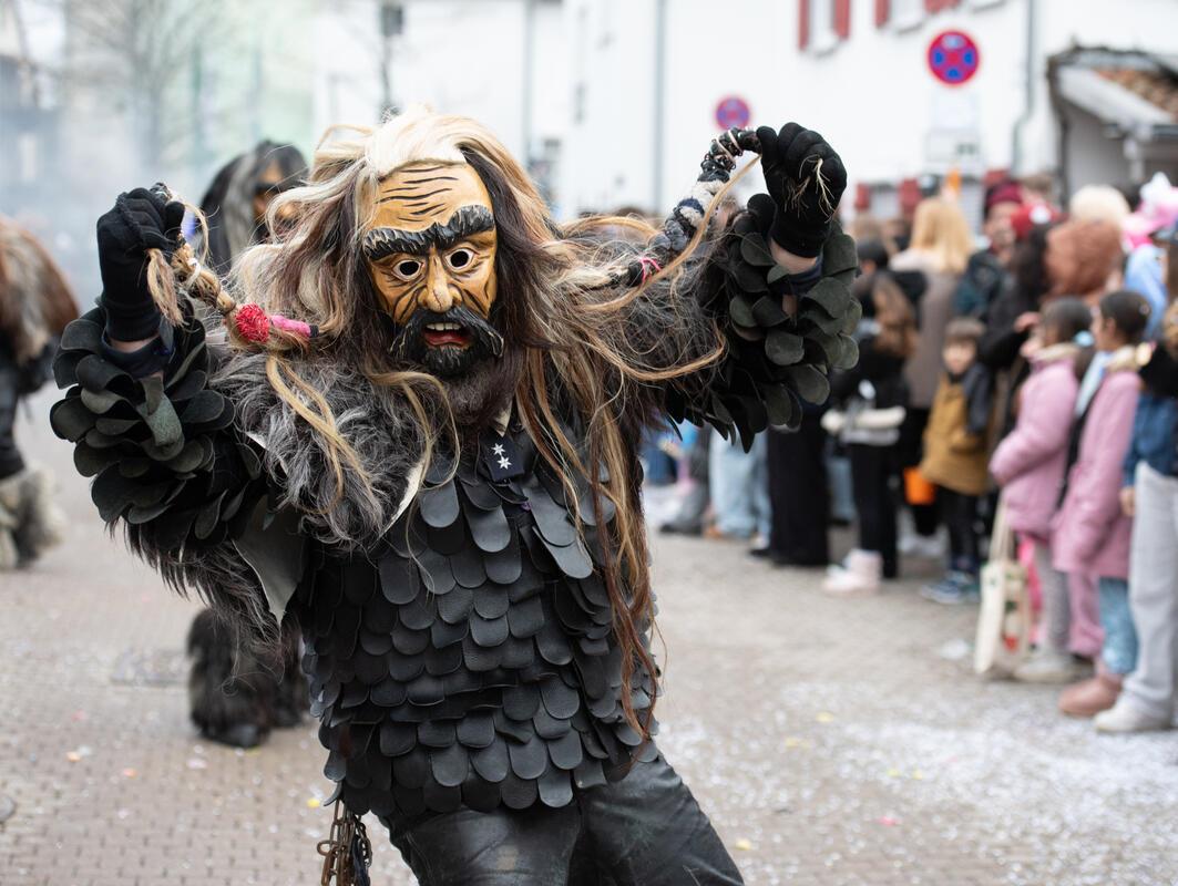 Gärtringen, Ortsmitte, Fasnetsumzug, GB-Foto: Vecsey