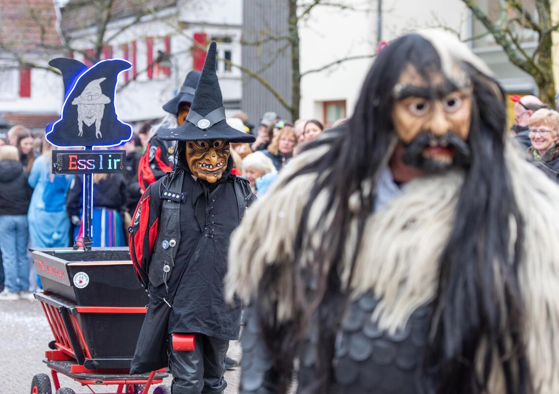 Gärtringen, Ortsmitte, Fasnetsumzug, GB-Foto: Vecsey