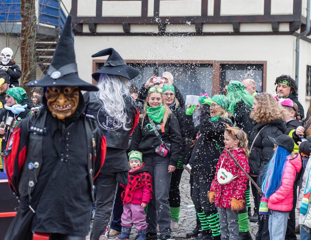 Gärtringen, Ortsmitte, Fasnetsumzug, GB-Foto: Vecsey