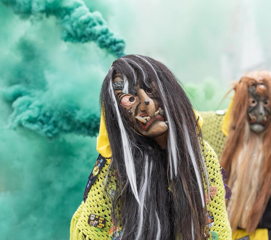 Gärtringen, Ortsmitte, Fasnetsumzug, GB-Foto: Vecsey