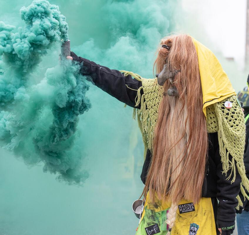 Gärtringen, Ortsmitte, Fasnetsumzug, GB-Foto: Vecsey