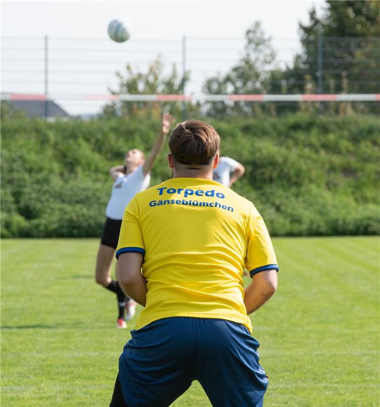 Gärtringen, Theodor-Heuss-Halle, Rasenplatz, Faustball, Gärtringer Ortsmeistersc...