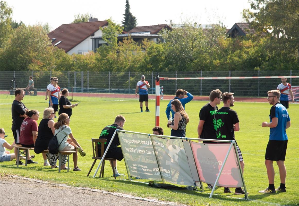 Gärtringen, Theodor-Heuss-Halle, Rasenplatz, Faustball, Gärtringer Ortsmeistersc...