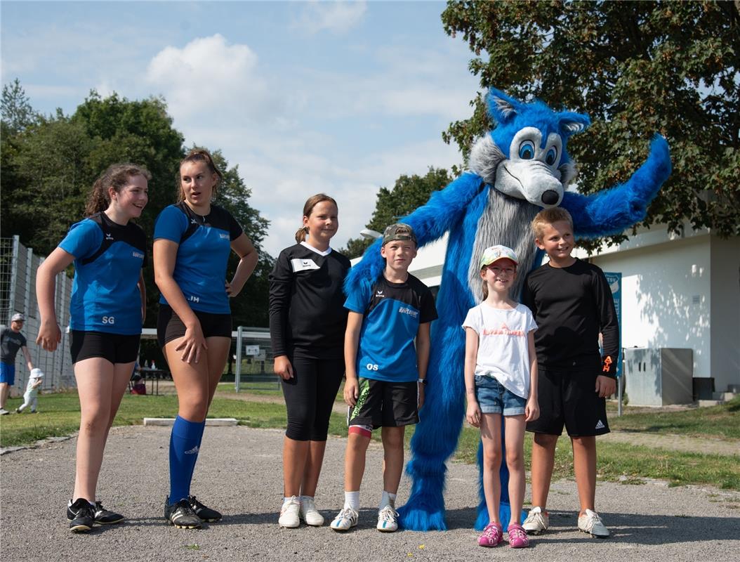 Gärtringen, Theodor-Heuss-Halle, Rasenplatz, Faustball, Gärtringer Ortsmeistersc...