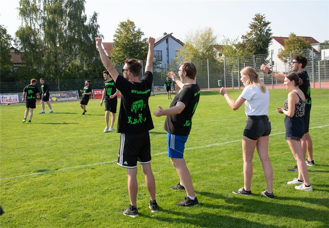 Gärtringen, Theodor-Heuss-Halle, Rasenplatz, Faustball, Gärtringer Ortsmeistersc...