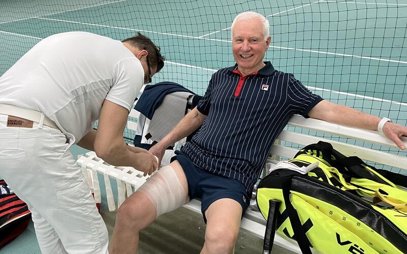 Ganz oben auf dem Treppchen: Lubomir Petrov. GB-Foto