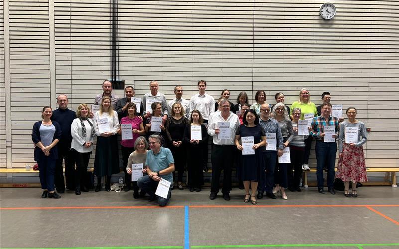 Gelungener Jahresabschluss mit Abnahme des Tanzsportabzeichens