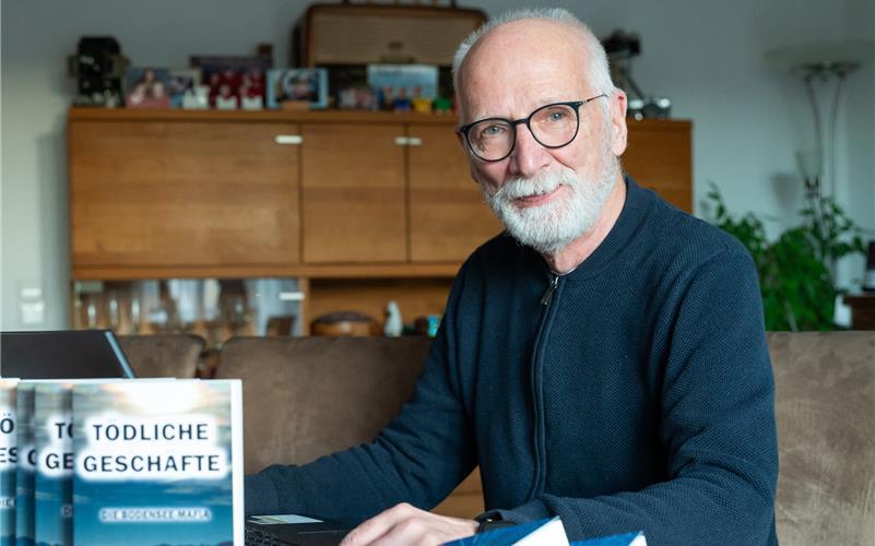 George B. Wenzel beschreibt in seinen Büchern Lokalitäten, die er kennt. GB-Foto: Vecsey