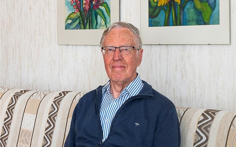 Gerhard Laffin hat sich bereits mit 16 Jahren „für Gott entschieden“. GB-Foto: Schmidt