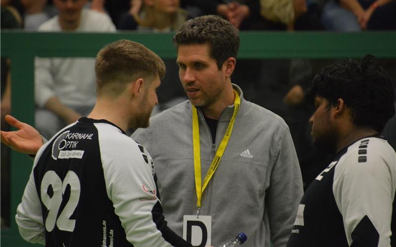 Germán Pardales gehört seit Februar zum Trainerteam der HSG. GB-Foto: Zvizdiç