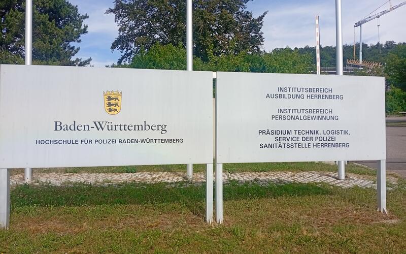 Grapsch-Vorwürfe an der Polizeihochschule Herrenberg: „Im Polizei-Kontext kann eine solche Anschuldigung erhebliche Auswirkungen nach sich ziehen“, sagte Richter Dr. Ralf Rose.GB-Foto: gb