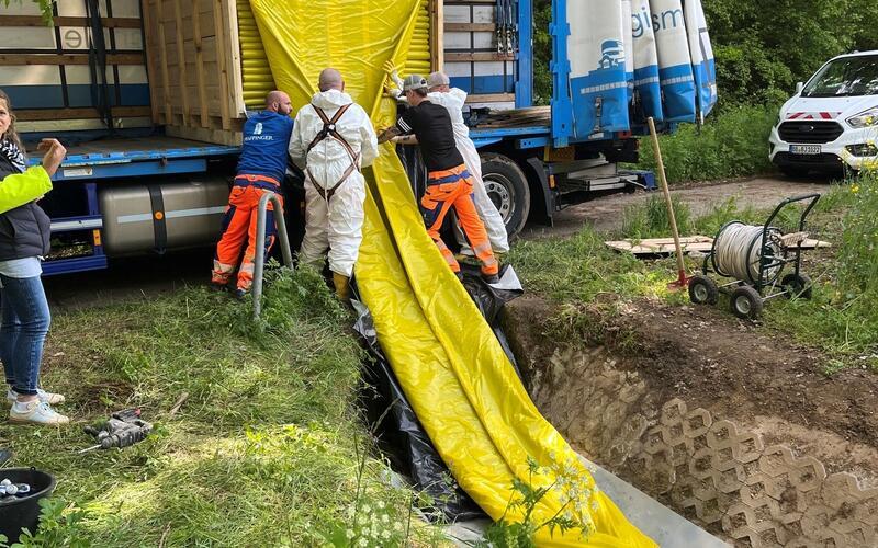 Große und anspruchsvolle Kanalinnensanierung im Inliner-Verfahren