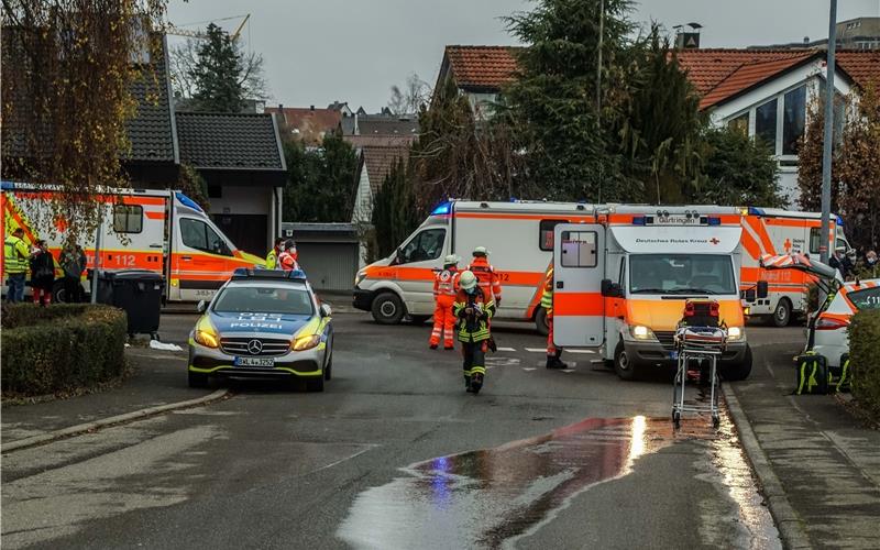 Mehrere Verletzte nach Wohnungsbrand in Gärtringen