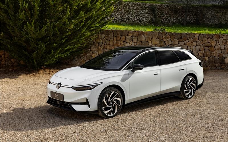 An Bord befindet sich auch eine Wellness-App Großer Kombi: Der ID.7 Tourer bietet Platz für fünf Personen mit bis zu605 Liter Gepäck.GB-Foto: Volkswagen AG