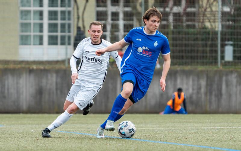 Guter Auftritt der SV Böblingen (Luka Böck am Ball) in Geislingen. GB-Foto: Eibner/ Vogel