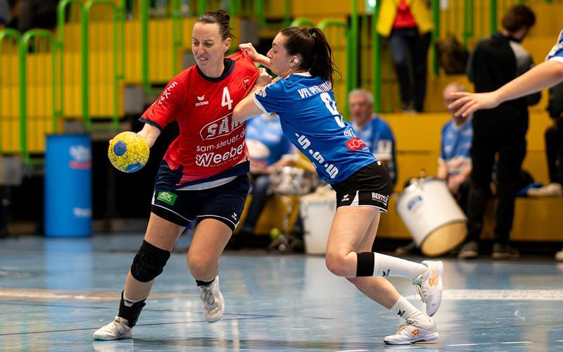 H2Ku-Spielmacherin Laureen Kappus lieferte eine Top-Leistung ab. GB-Foto: Eibner/Ulmer