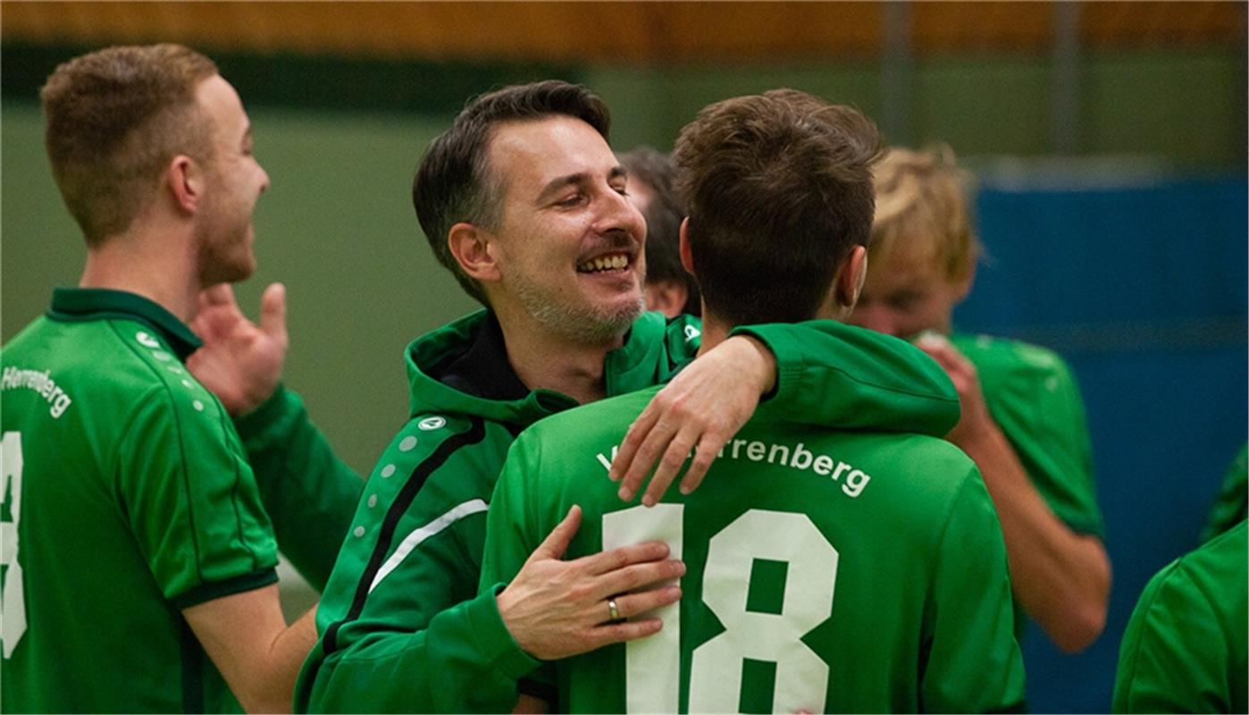 Haas Jubel beim Sieger VfL Herrenberg Gäubote Cup Fußball Turnier des VfL Herren...