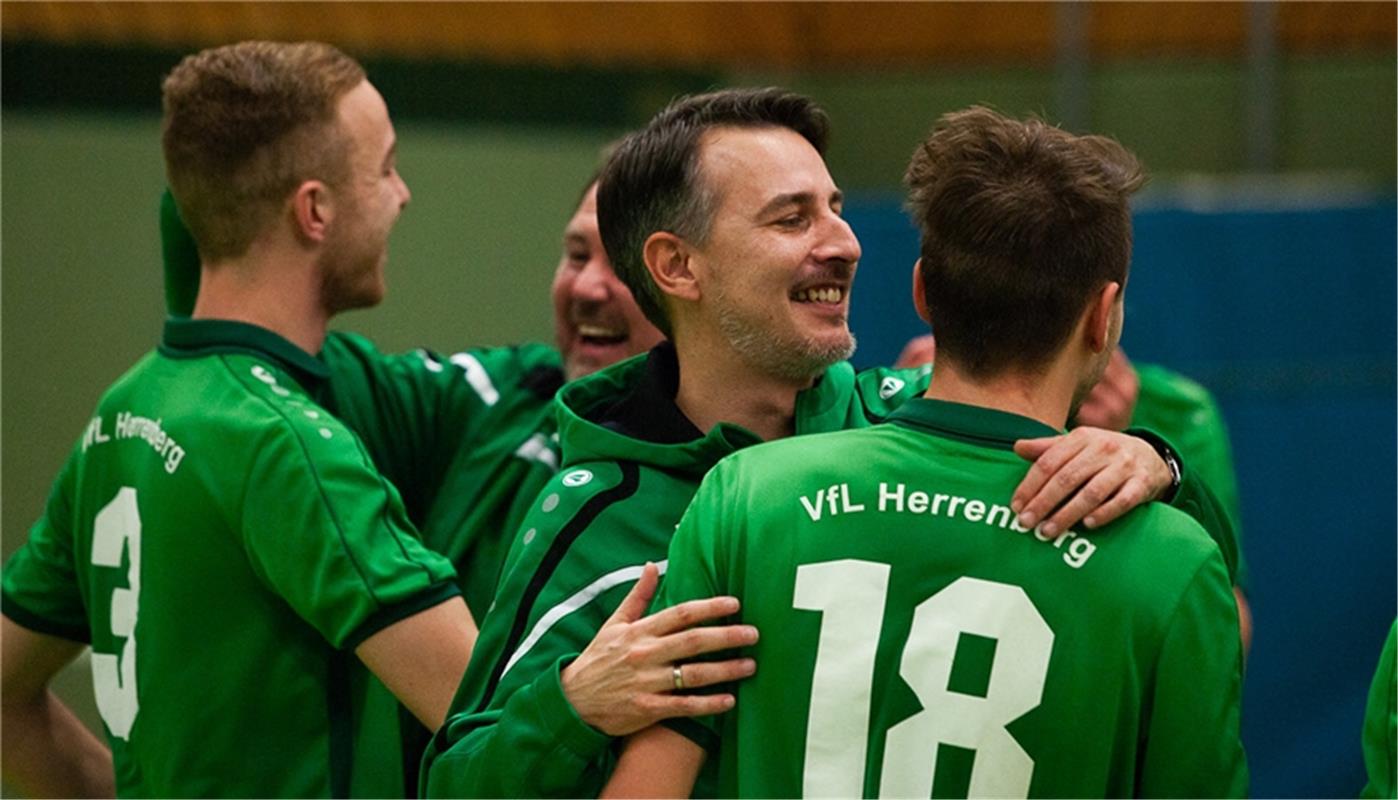 Haas Jubel beim Sieger VfL Herrenberg Gäubote Cup Fußball Turnier des VfL Herren...