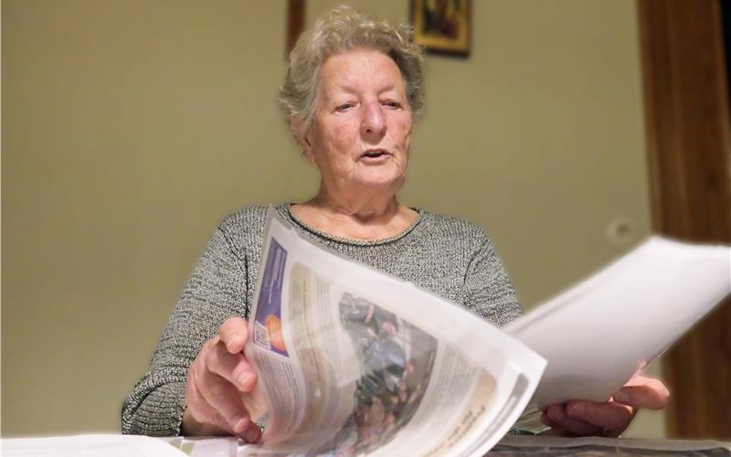 Hannelore Walz: Die Seniorennachmittage bereiten nicht nur Arbeit sondern auch viel Freude.GB-Foto: Gokeler