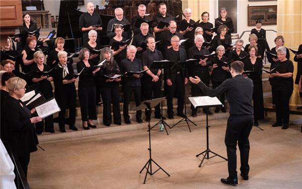 Harmonisch und abwechslungsreich geriet die Stunde der Kirchenmusik. GB-Foto: Schmidt